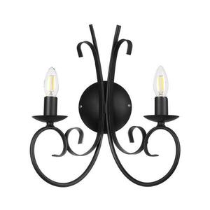 ONLI - Fali lámpa POMPEI 2xE14/6W/230V fekete 4885/AP2N kép