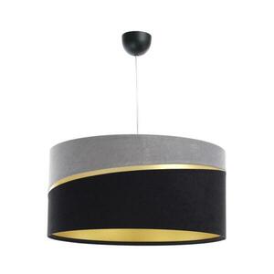 Csillár zsinóron SWING 1xE27/60W/230V fekete/szürke/arany 01A-079-50 kép