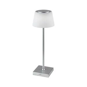 Rabalux 76013- LED Dimmelhető újratölthető asztali lámpa TAENA 4W/3, 7V IP44 ezüst 76013 kép