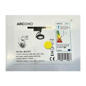 Arcchio - LED Spotlámpa sínrendszerhez RICK AR111 1xG53/13W/230V 4251096561036 kép