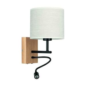 57291974 - BOHO flexibilis lámpa 1xE27/25W + LED/1W/230V tölgy 57291974 kép