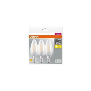 KÉSZLET 3x LED Izzó B40 E14/4W/230V 2700K - Osram 4058075819375 kép