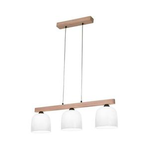 Kolarz A1352.83.W - Csillár zsinóron NONNA 3xE27/60W/230V tölgy/fehér A1352.83.W kép