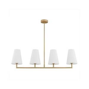 Argon 1828 - Csillár rúdon SAFIANO 4xE27/15W/230V arany 1828 kép