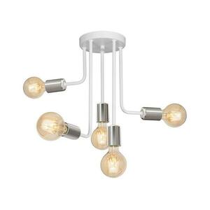 Csillár rúdon CANDELA 5xE27/15W/230V fehér 7682 kép