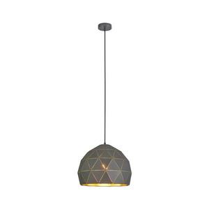 MDM-3471-1 GR+GD - Csillár zsinóron HARLEY 1xE27/40W/230V antracit MDM-3471-1 GR+GD kép