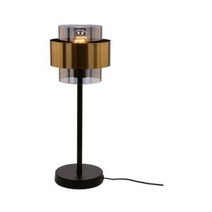Asztali lámpa SPIEGA 1xE27/60W/230V arany/fekete 41-09531 kép