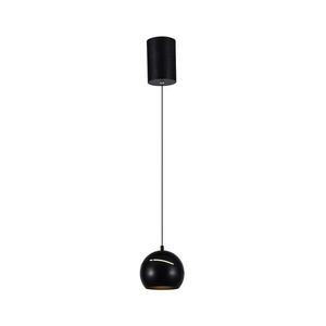 LED Csillár zsinóron LED/8, 5W/230V 3000K fekete 7998 kép