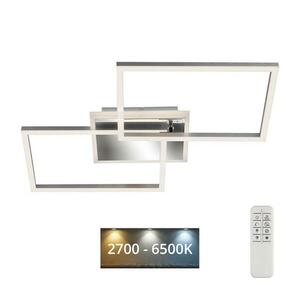 Brilo - LED Dimmelhető felületre szerelhető csillár FRAME 2xLED/20W/230V 2700-6500 + távirányító 3049-018 kép