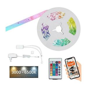 Brilo - LEG RGBW Dimmelető szalag 6, 5m LED/15W/230V Wi-Fi Tuya + távirányító 2256-150 kép