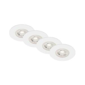 Brilo - KÉSZLET 4x LED Fürdőszobai beépíthető lámpa LED/4, 9W/230V IP44 fehér 7998-046 kép