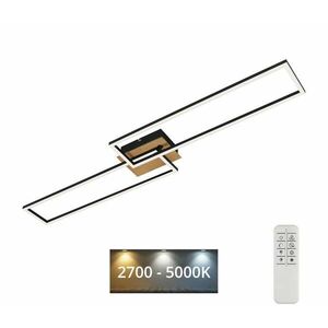 Brilo - LED Dimmelhető felületre szerelhető csillár FRAME 2xLED/20W/230V 2700-5000 + távirányító 3145-014 kép