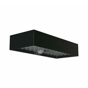 LED Napelemes érzékelős fali lámpa LED/6W/3, 7V IP65 4000K 3000 mAh fekete 10307 kép