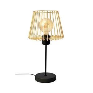 Asztali lámpa TORRI 1xE27/15W/230V arany/fekete B-1345/1 BK+GO MAT kép