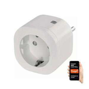 SCHUKO GoSmart okos konnektor 3680W/230V/16A Wi-Fi Tuya P5531 kép