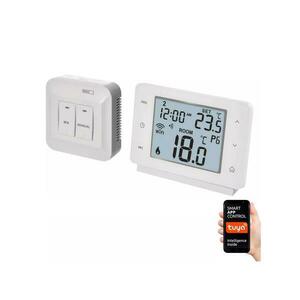 Vezeték nélküli digitális termosztát GoSmart 230V/16A Wi-FI Tuya P56211 kép
