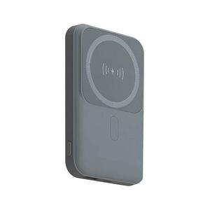 Mágneses Powerbank vezeték nélküli töltéssel 10 000mAh/20W/3, 7V szürke 23040 kép