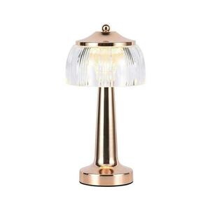 LED Dimmelhető asztali lámpa LED/1W/5V 3000-6000K 1800 mAh Rózsaarany 7938 kép
