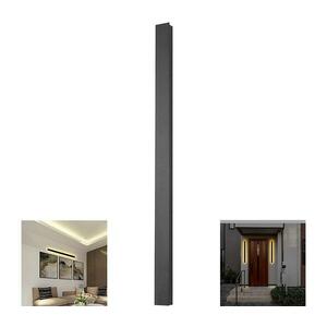 LED kültéri fali lámpatest, 10 W, 230 V, 4000 K, IP65, 51 cm, fekete 10428 kép