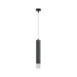 Csillár zsinóron TUBI 1xGU10/8W/230V fekete ML8877 kép