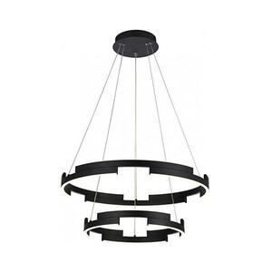 Redo 01-3179 - LED Dimmelhető csillár zsinóron CASTLE LED/60W/230V fekete 01-3179 kép
