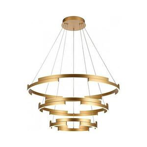 Redo 01-3181 - LED Dimmelhető csillár zsinóron CASTLE LED/80W/230V arany 01-3181 kép