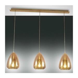 Fabas Luce 3673-48-125 - Csillár zsinóron BRITTON 3xE27/40W/230V arany 3673-48-125 kép