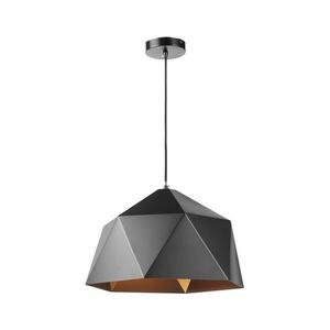 ONLI - Csillár zsinóron YONG 1xE27/22W/230V fekete átm. 46 cm 5010/SM kép