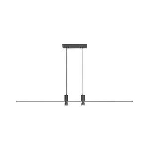 LED Csillár zsinóron LED/19W/230V 4000K fekete 10088 kép