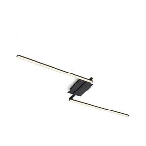 Brilo 3500-015 - LED Felületre szerelhető csillár STAFF 2xLED/6W/230V fekete 3500-015 kép