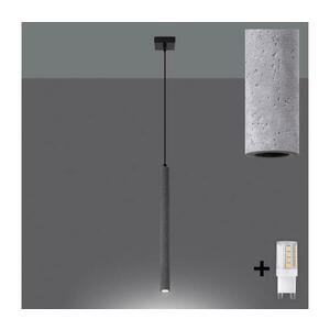 BRILAGI - LED Csillár zsinóron DRIFA 1xG9/4W/230V beton BR.1271 kép