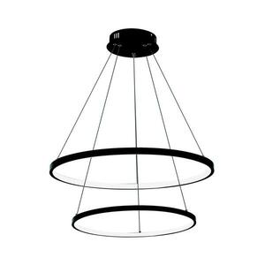 Eurolamp LED Csillár zsinóron LED/37W/230V 3000K fekete 144-15005 kép