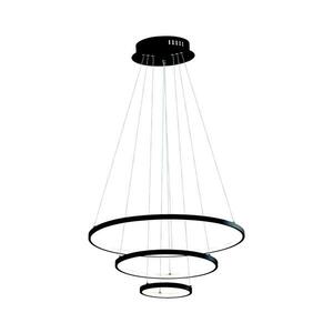 Eurolamp LED Csillár zsinóron LED/42W/230V 3000K fekete 144-15007 kép