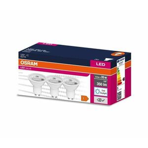 KÉSZLET 3x LED Izzó PAR16 GU10/4, 5W/230V 6500K 120° - Osram 4058075497597 kép