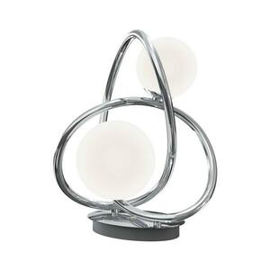 Wofi 8014-207 - LED Asztali lámpa NANCY 2xG9/3, 5W/230V fényezett króm 8014-207 kép