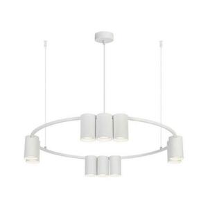 Csillár zsinóron GENESIS 10xGU10/8W/230V fehér ML0374 kép