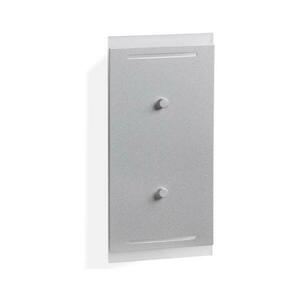 Telefunken 307704TF - LED Kültéri fali lámpa 2xLED/3W/230V IP44 ezüst 307704TF kép