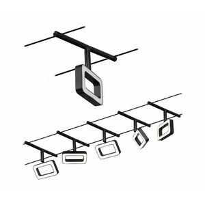 Paulmann 94485 - 5×LED/4, 8 W szett, komplett FRAME kábelrendszer 230V, fekete 94485 kép
