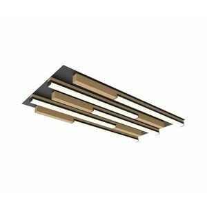 Wofi 9031-506S - PALERMO LED 34W 230V dimmelhető fa mennyezeti lámpa 9031-506S kép