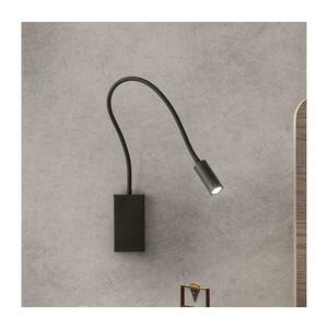 Redo 01-2755 - WALLIE LED flexibilis lámpa LED/3W/230V USB CRI 90 fekete 01-2755 kép