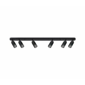 Spotlámpa VERTICAL 6xGU10/8W/230V fekete ML0297 kép