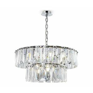 Maytoni MOD043PL-12CH - Csillár láncon PUNTES 12xE14/40W/230V króm MOD043PL-12CH kép