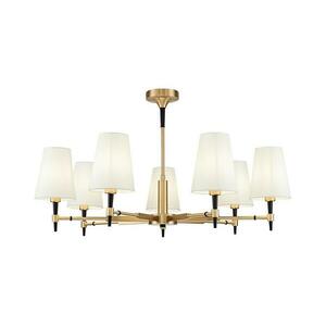 Maytoni H001CL-07BS - Csillár rúdon ZARAGOZA 7xE14/40W/230V H001CL-07BS kép