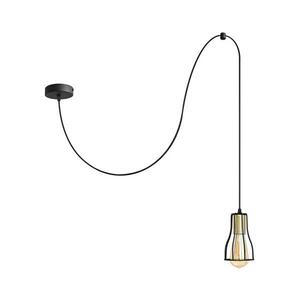Csillár zsinóron TUBE 1xE27/15W/230V fekete W kép
