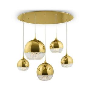 Maytoni P140-PL-170-5-G - Csillár zsinóron FERMI 5xE27/60W/230V arany P140-PL-170-5-G kép