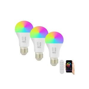 NEO 07712CDO-SADA 3xLED RGB E27/9W/230V Wi-Fi Tuya + távirányító 07712CDO kép