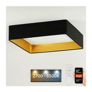 BRILAGI-LED Dimmelhető lámpatest VELVET SQUARE LED/36W/230V Wi-Fi Tuya+távirányító fekete kép