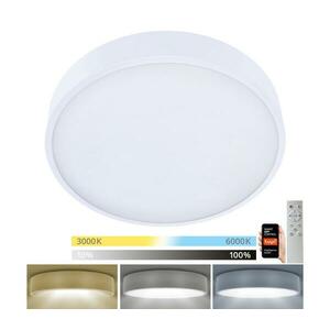 BRILAGI-LED Dimmelhető POOL SMART medencelámpa LED/48W/230V 40 cm Wi‑Fi Tuya+ távirányító fehér BRI013 kép