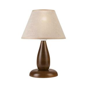 Asztali lámpa PERA 1xE27/60W/230V sötét barna/bükkfa LN-1.D.1/orz kép