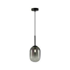 Csillár zsinóron ALIAS 1xG9/8W/230V átm. 12 cm fekete/szürke ML0322 kép